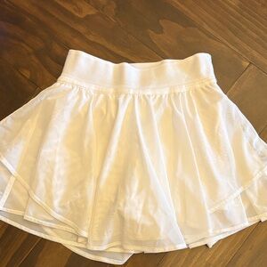 Lululemon Athletica White Skater Skirt
